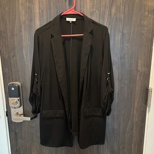Calvin Klein Women's Elegant Black Suit Jacket